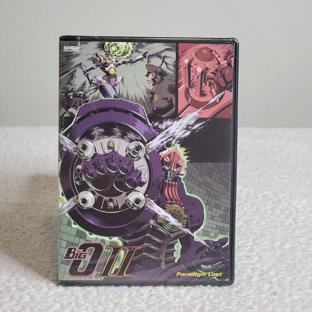 The Big O II Vol. 1: Paradigm Lost (DVD, 2004) Anime Manga Cartoon Comic Sealed